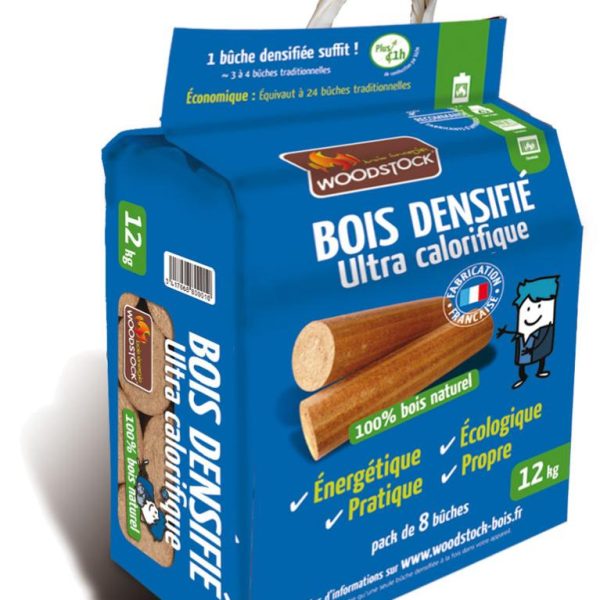 WOODSTOCK palet de madera densificada 8 x 84