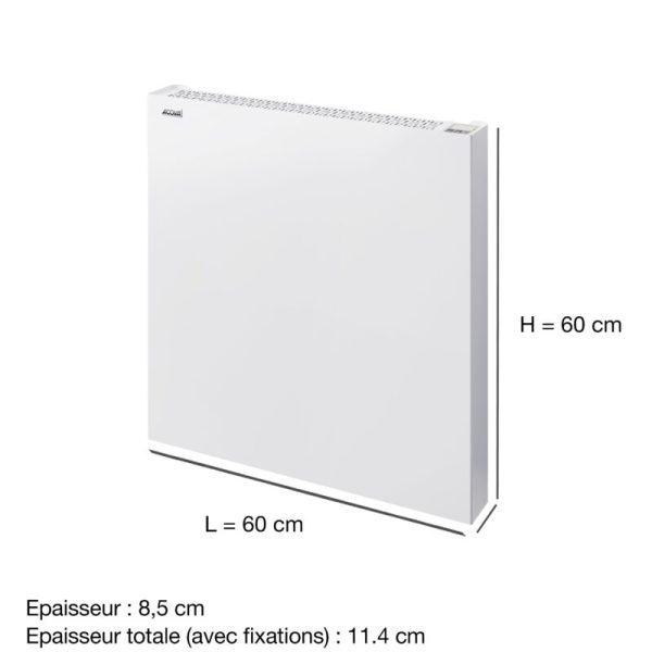 Radiador eléctrico conectado a inercia seca ARLAN 1500W ACOVA