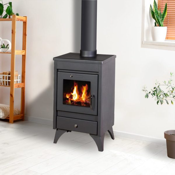 Estufa de leña – BELLEZA RAY – 9 kW