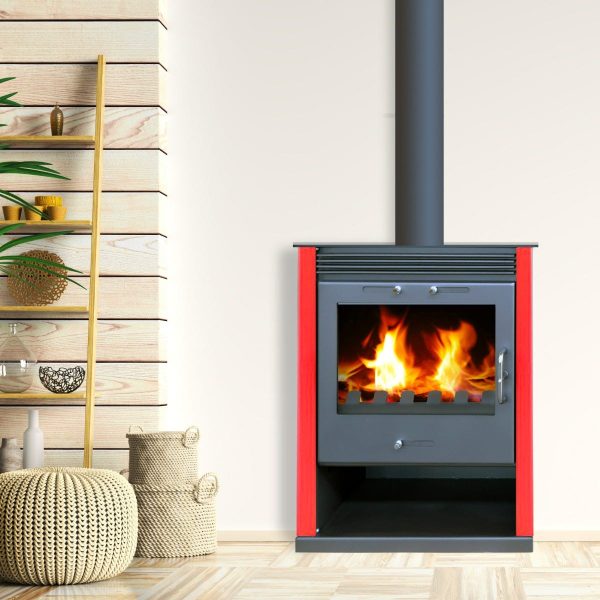 Estufa de leña – BELLEZA RUBIN – 13kW