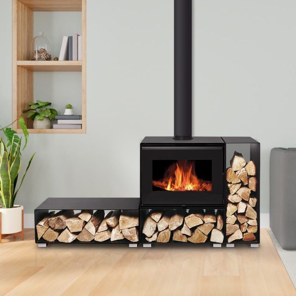 Estufa de leña – BELLEZA ROMA – 10,2kW
