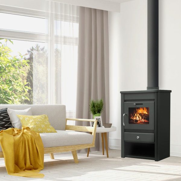 Estufa de leña – BELLEZA MEGA MAX – 10 kW